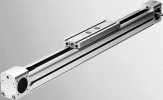 The DGE-RF toothed belt drive from Festo allows positioning axes cycle times of 10 ms and working strokes exceeding 5 m